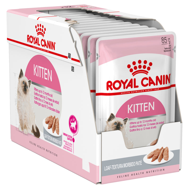 Royal Canin Wet Cat Food Kitten Loaf | PeekAPaw Pet Supplies