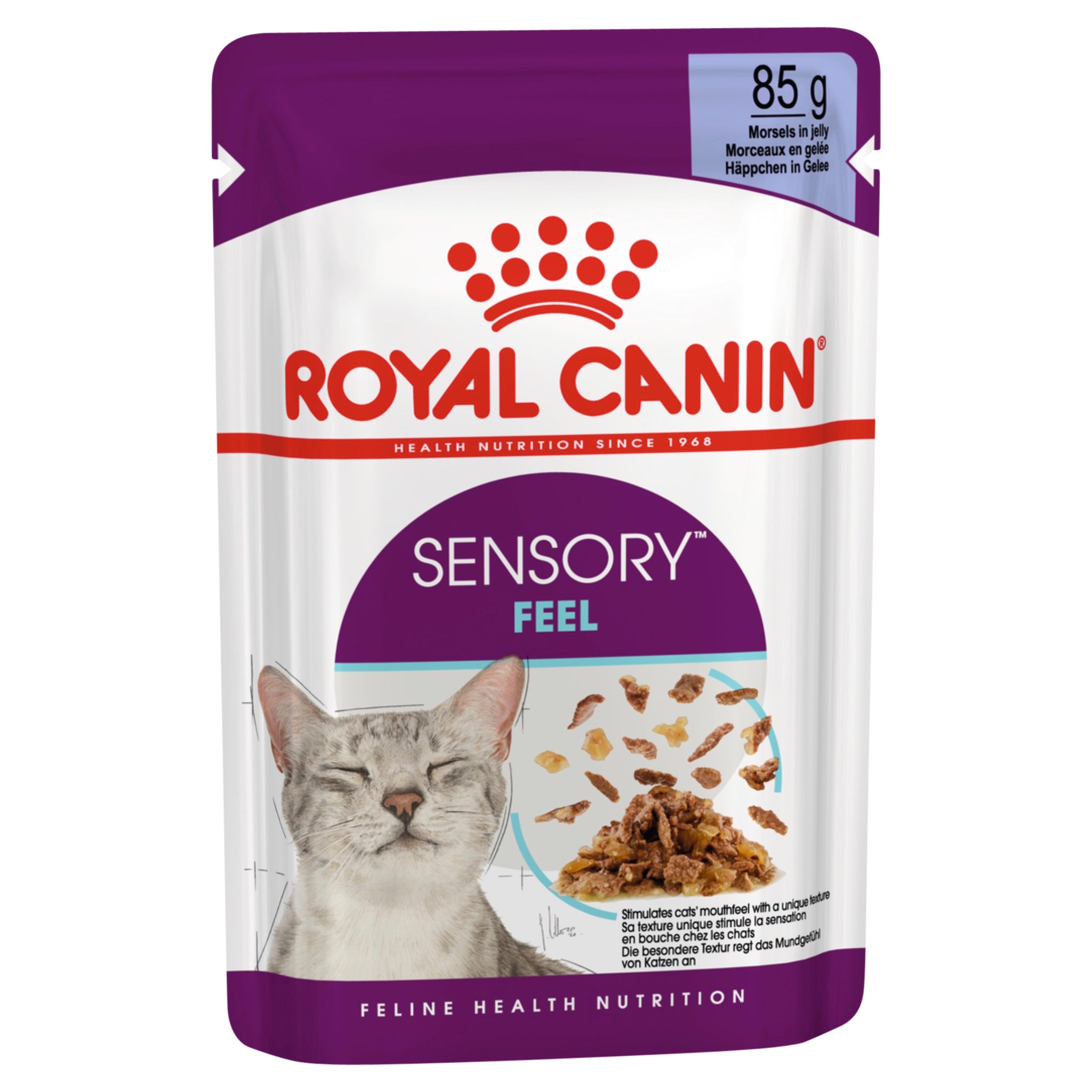 Royal Canin Wet Cat Food Sensory Feel Jelly | PeekAPaw Pet Supplies