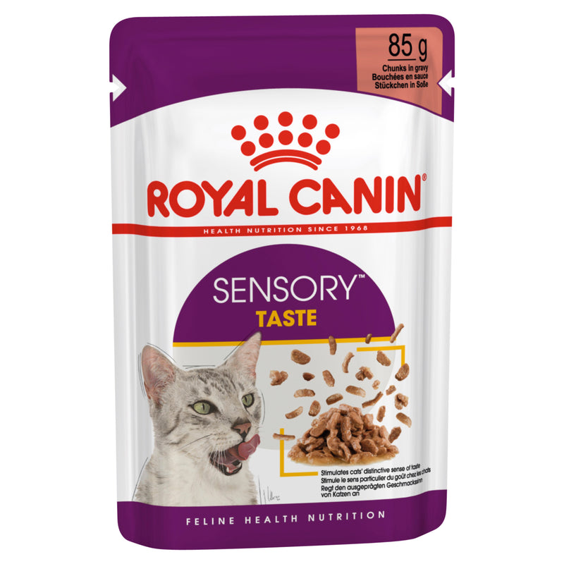 Royal Canin Wet Cat Food Sensory Taste Gravy | PeekAPaw Pet Supplies