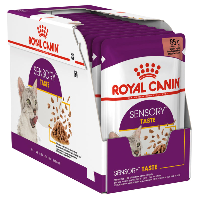 Royal Canin Wet Cat Food Sensory Taste Gravy | PeekAPaw Pet Supplies