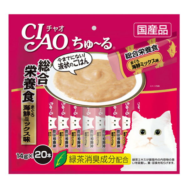 Ciao Cat Treats Churu Complete nutrition meal Tuna mix 14g x 20