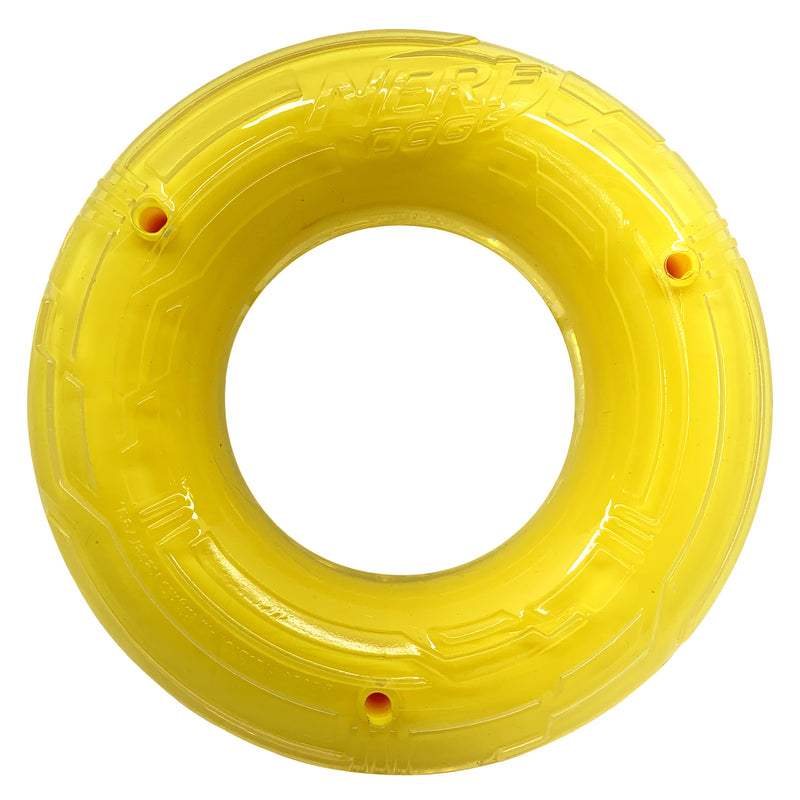Nerf Scentology Dog Toy - Ring Chicken Clear/Yellow 15cm 04