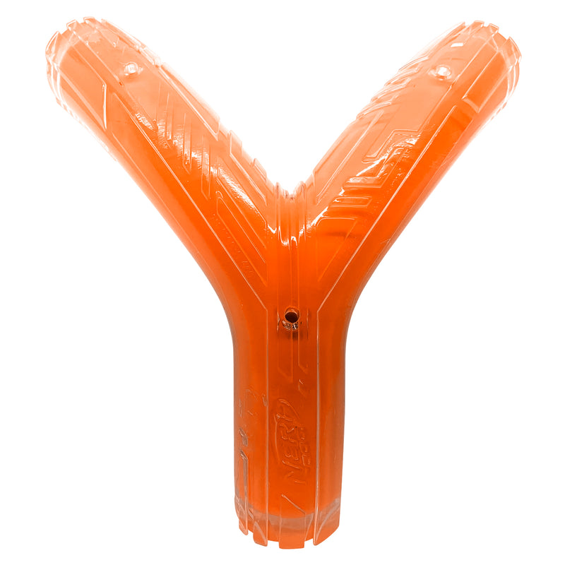 Nerf Scentology Dog Toy - Large Wishbone Chicken Clear/Orange 21cm 04