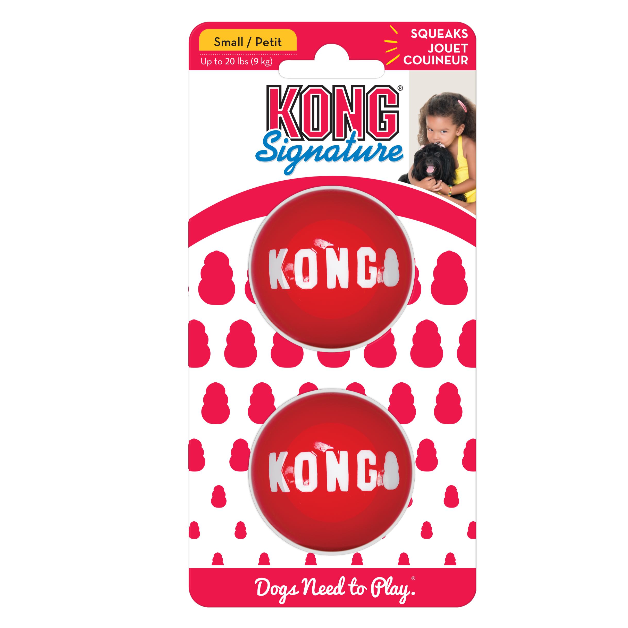 KONG Dog Toys Signature Balls 01
