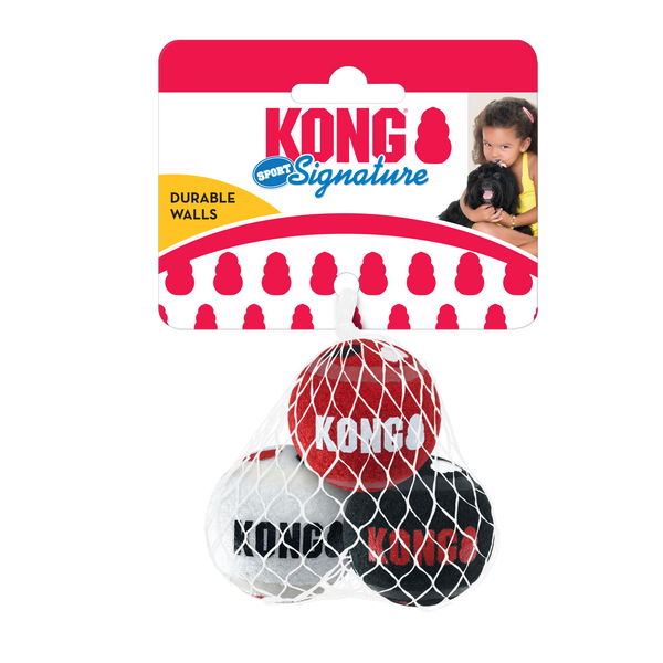 KONG Dog Toys Signature Sport Balls 01