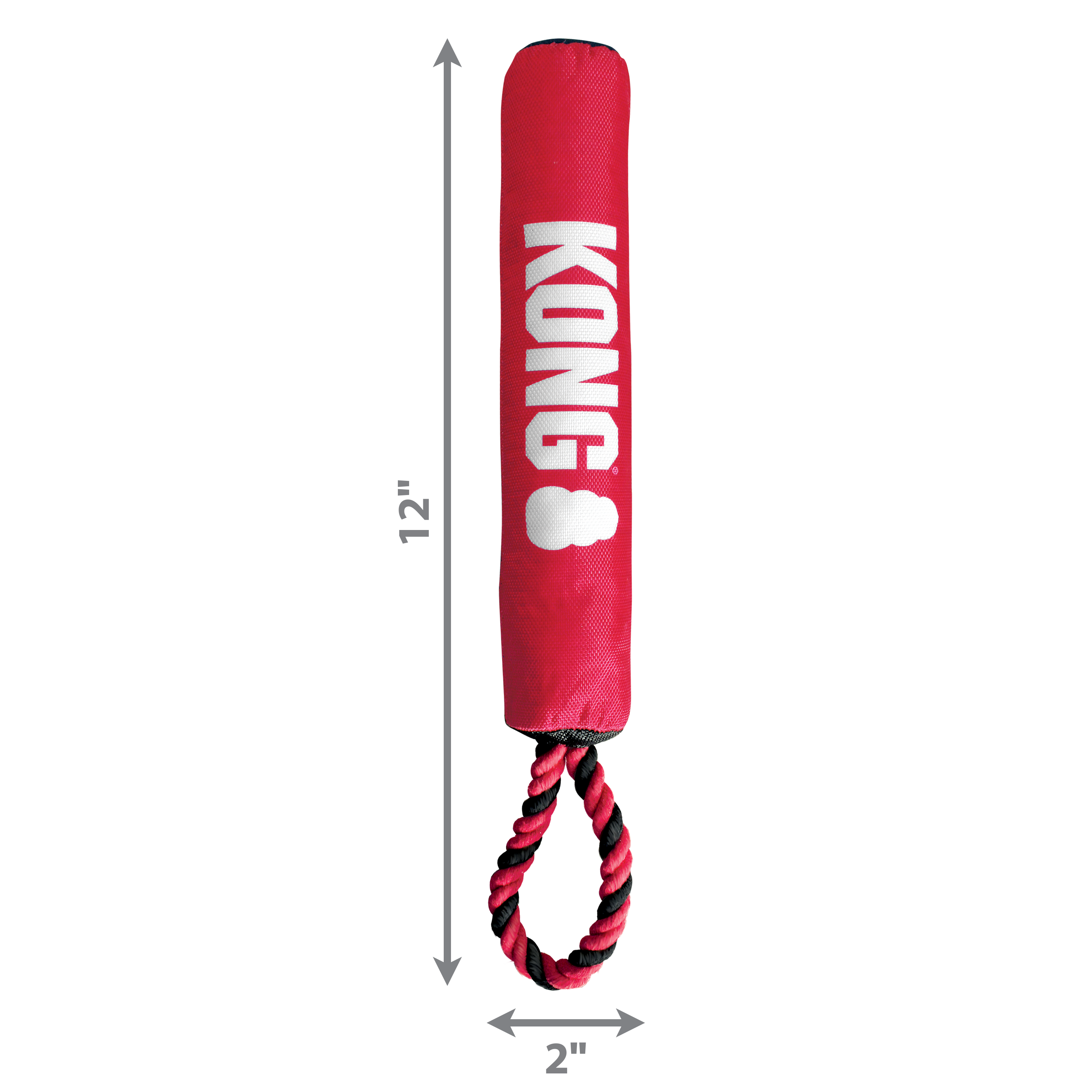 KONG Dog Toys Signature Stick with Rope 02
