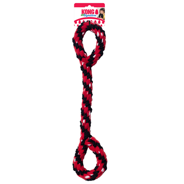 KONG Dog Toys Signature Rope 22'' Double Tug 01