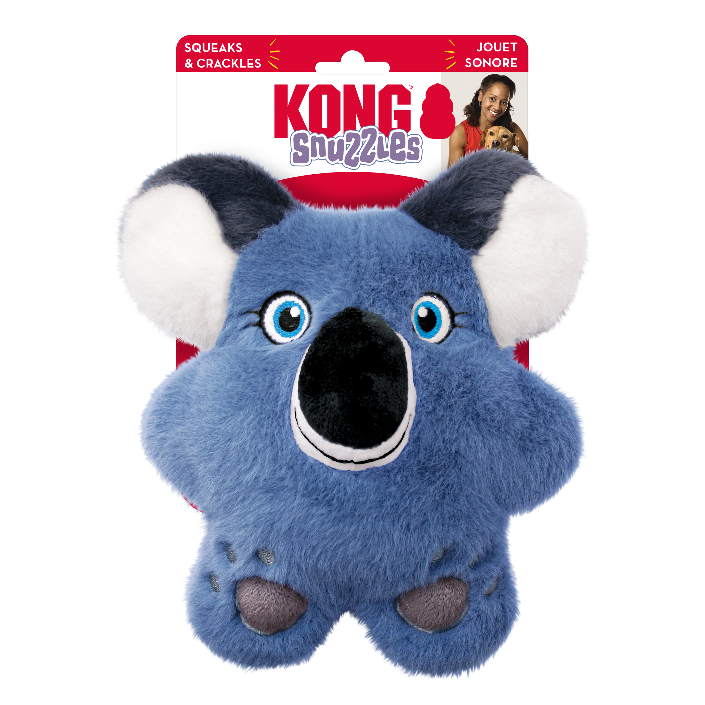 KONG Dog Toys Snuzzles Koala 01