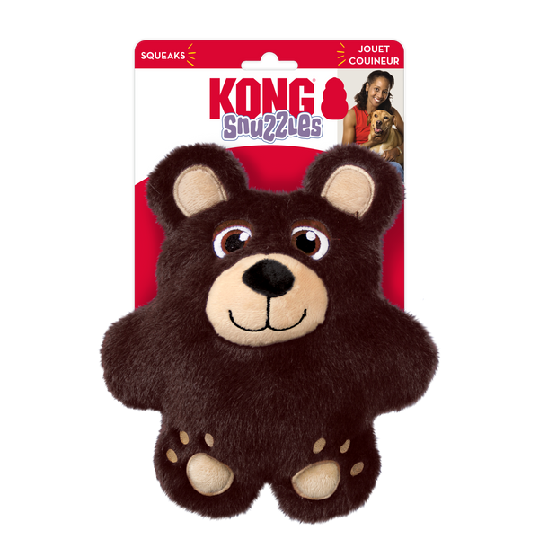 KONG Dog Toys Snuzzles Bear 01