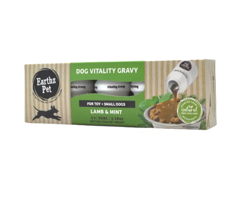 Earthz Pet Dog Vitality Gravy for Toy & Small Dogs Lamb & Mint 01