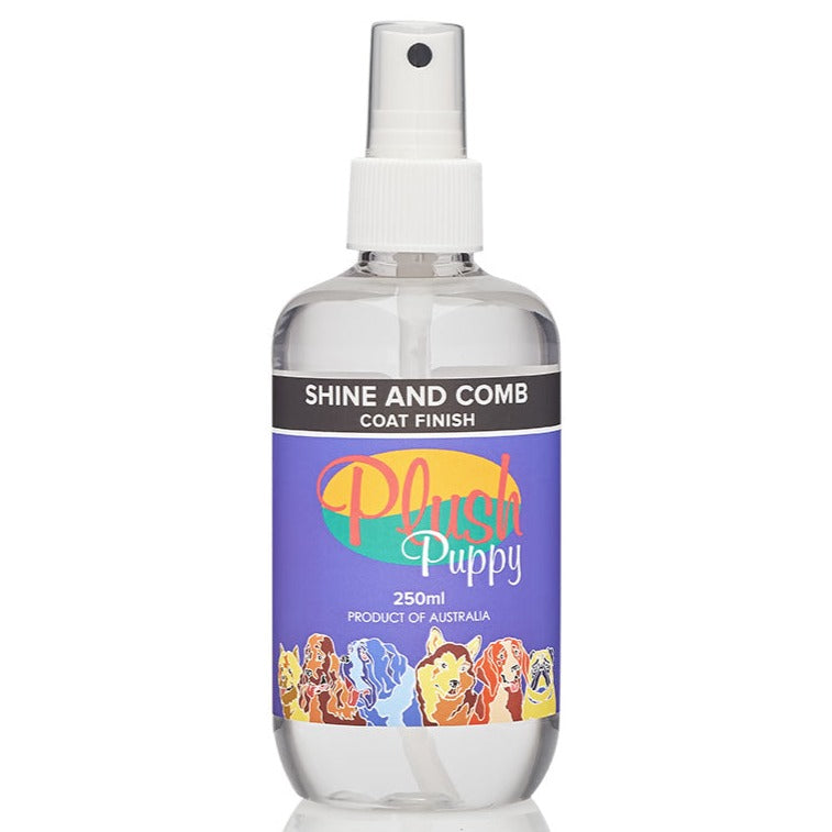 Plush Puppy Shine and Comb Shine Spray 250ml