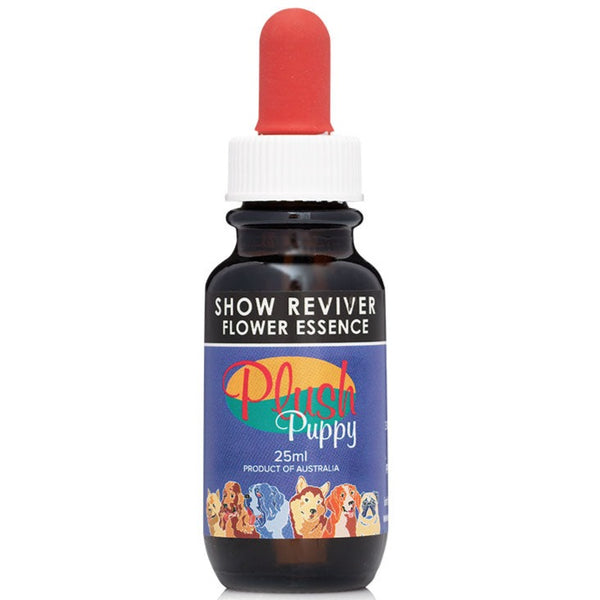 Plush Puppy Showreviver Flower Essence Drops Vitality Boost 25ml