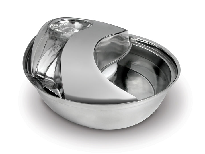 Pioneer Pet Stainless Steel RainDrop Drinking Fountain 2.8 Litres 6027