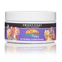Plush Puppy Swishy Coat 225g tub, coat manager labelled For Flowing Coated Breeds