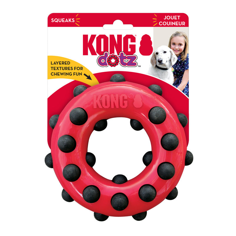 KONG Dog Toys Dotz Circle 02