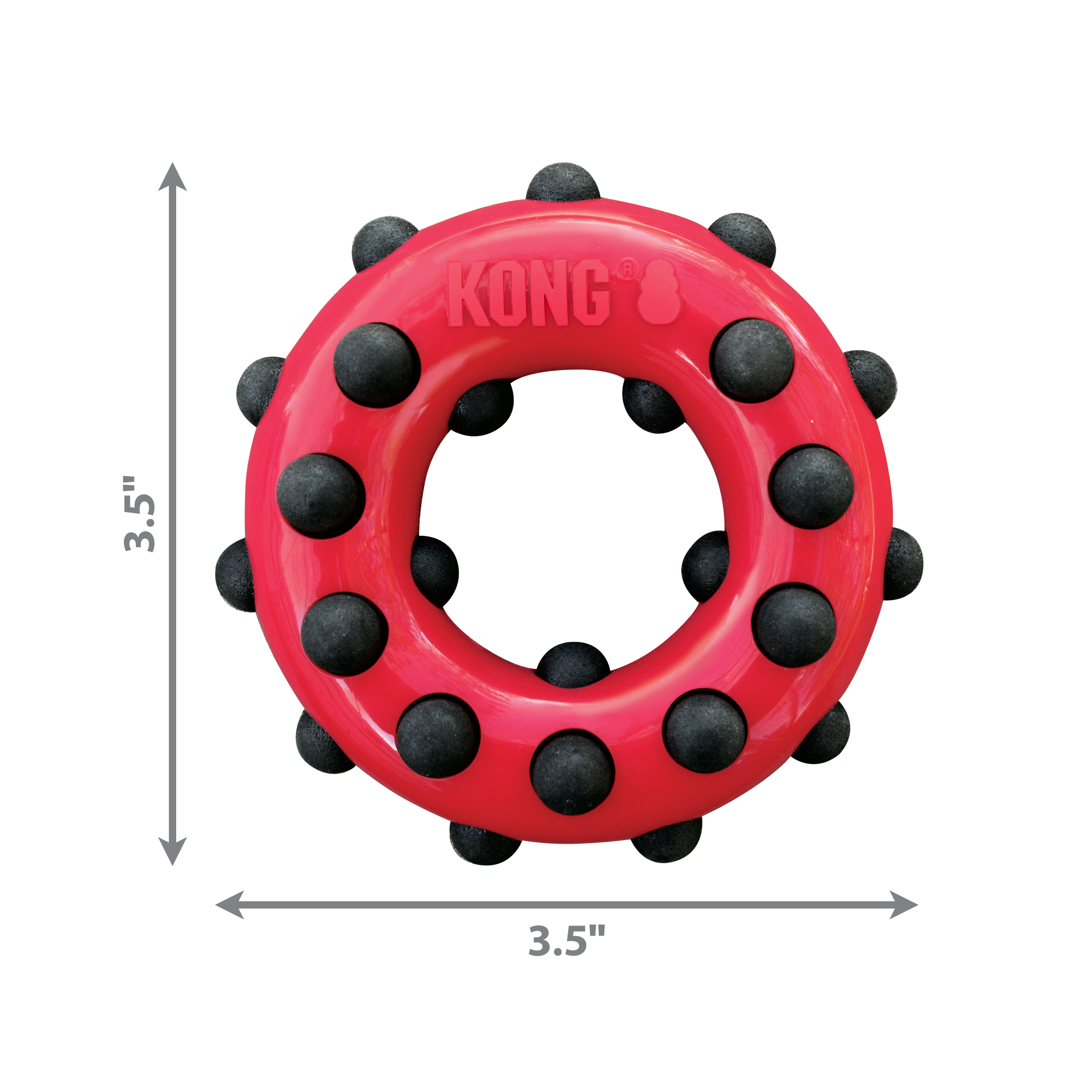 KONG Dog Toys Dotz Circle 05