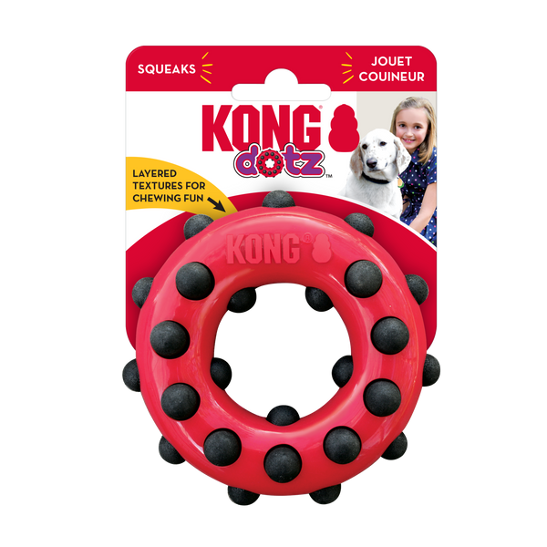 KONG Dog Toys Dotz Circle 01