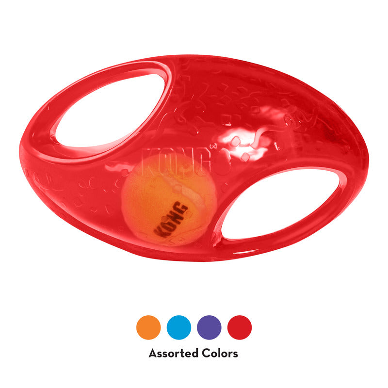 KONG Dog Toys Jumbler Football Assorted 03