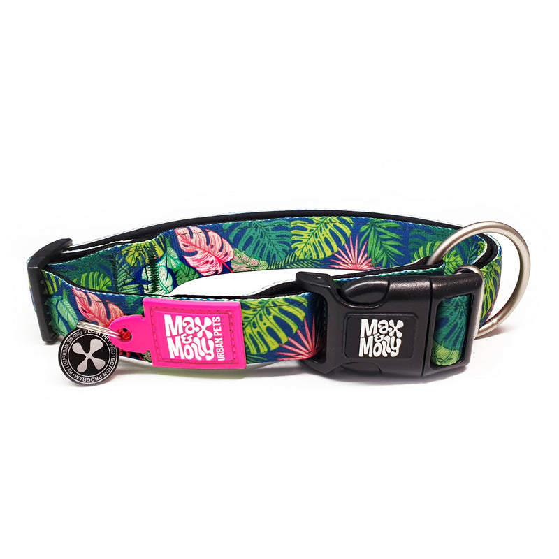 Max & Molly Smart Id Dog Collar -Tropical 01