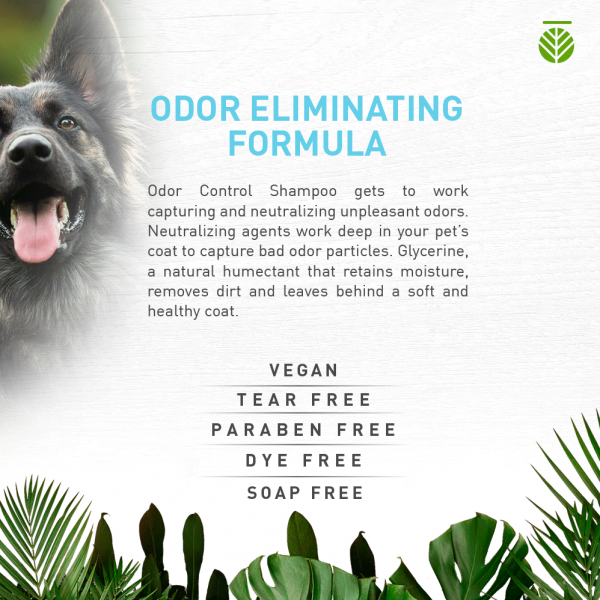 Amazonia Shampoo Odour Control Odor Eliminating Formula for Dogs 02