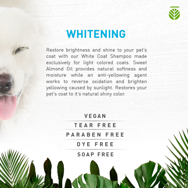 Amazonia Shampoo White Coat Whitening for Dogs 01