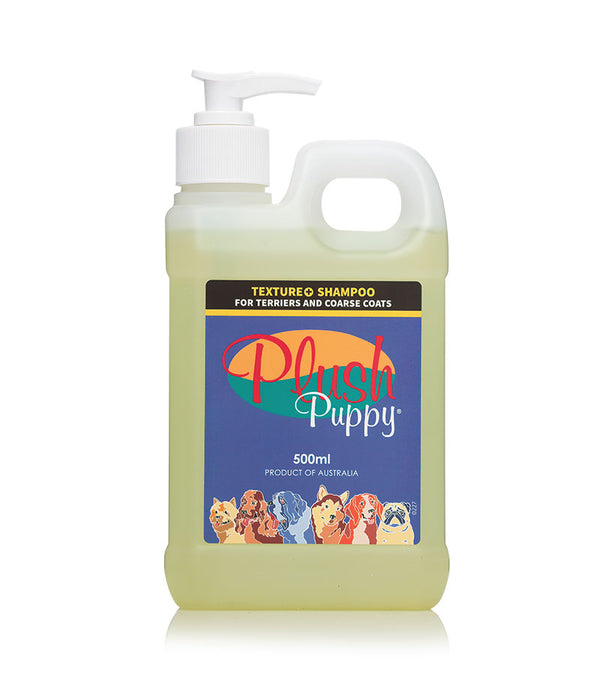 Plush Puppy Texture+ Shampoo For Terriers & Coarse Coats 500ml