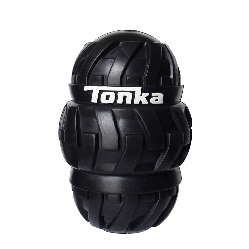 Tonka Dog Toys Tri Stack Tread Feeder Black