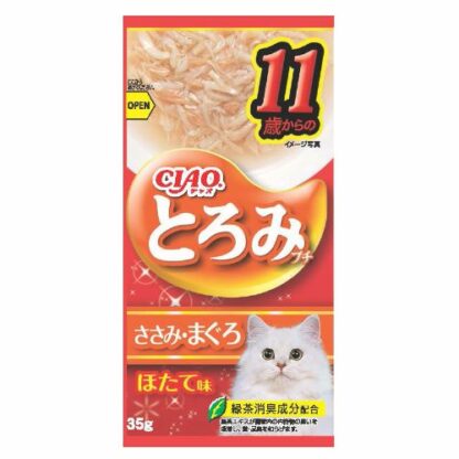 Ciao Cat Treats Toromi Line Pouch Chicken Fillet Tuna Flavor
