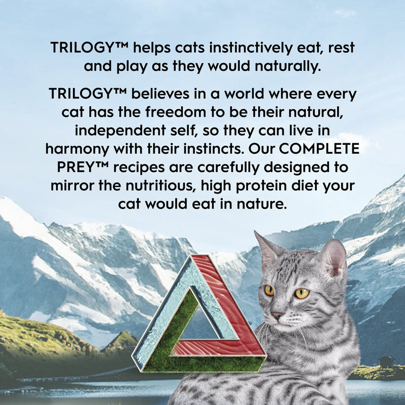 Trilogy Wet Adult Cat Food Complete Prey Pate - Wild Caught Tuna