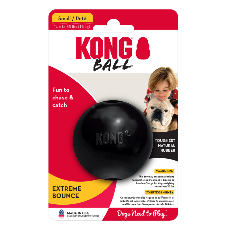 KONG Dog Toys Ball Extreme Bounce Small