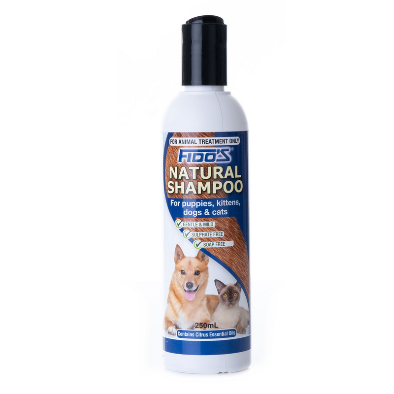 Fido's Natural Shampoo for Dogs & Cats 250ml