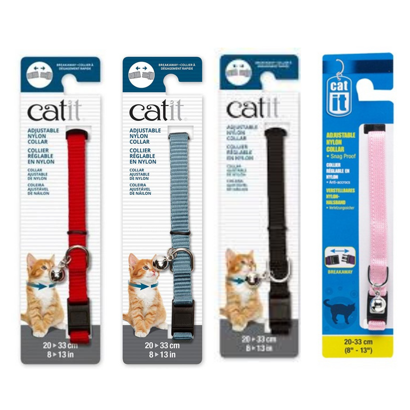 Catit Nylon Adjustable Cat Collar Breakaway 01