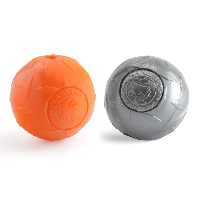Planet Dog Orbee-Tuff Diamond Plate Ball Treat-Dispensing Dog Toy