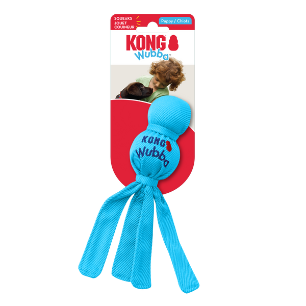 KONG Dog Toys Wubba Puppy Assorted 01