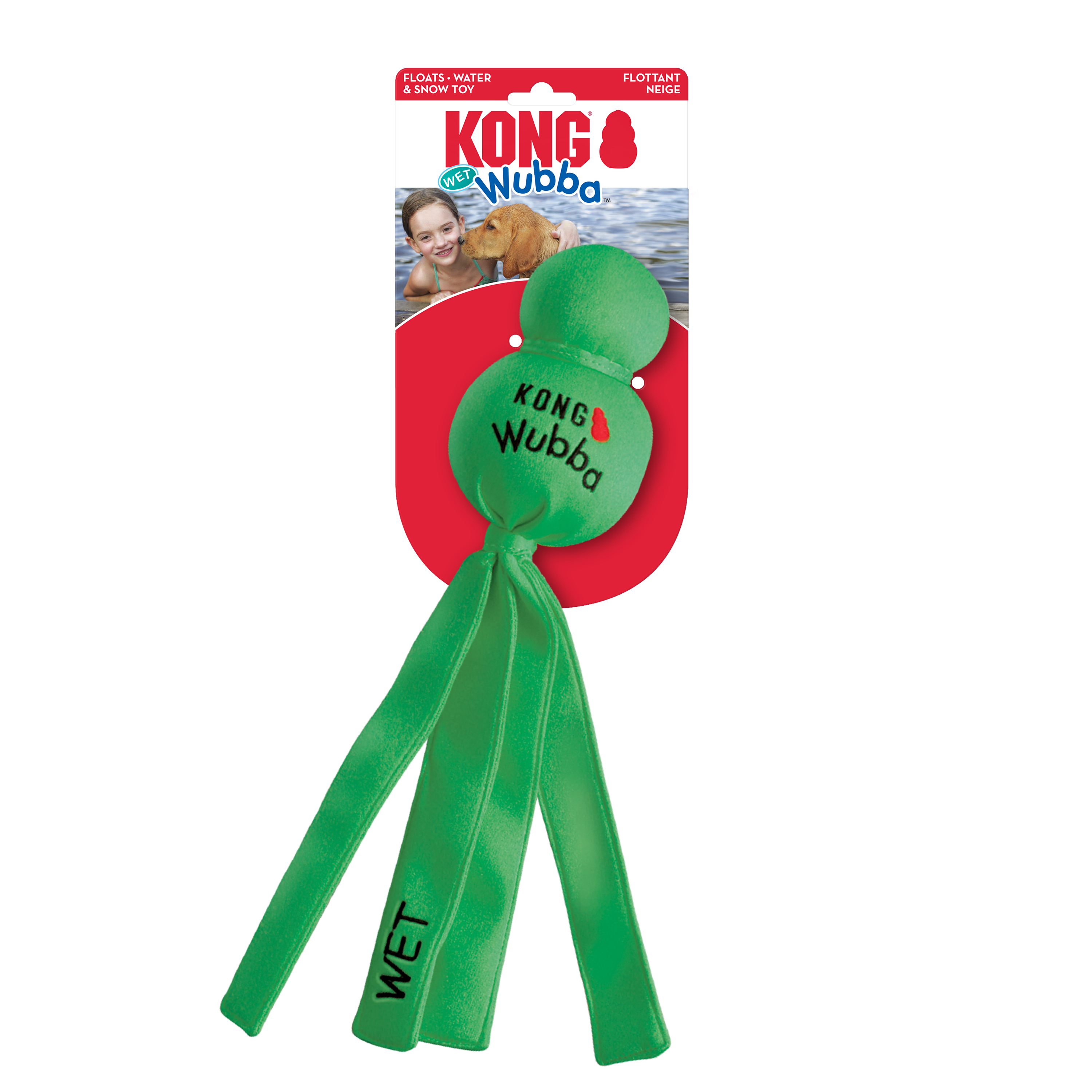 KONG Dog Toys Wet Wubba Assorted 01