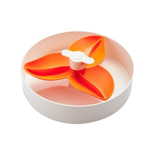 Pet DreamHouse SPIN Interactive Adjustable Slow Feeder Bowl - Flower