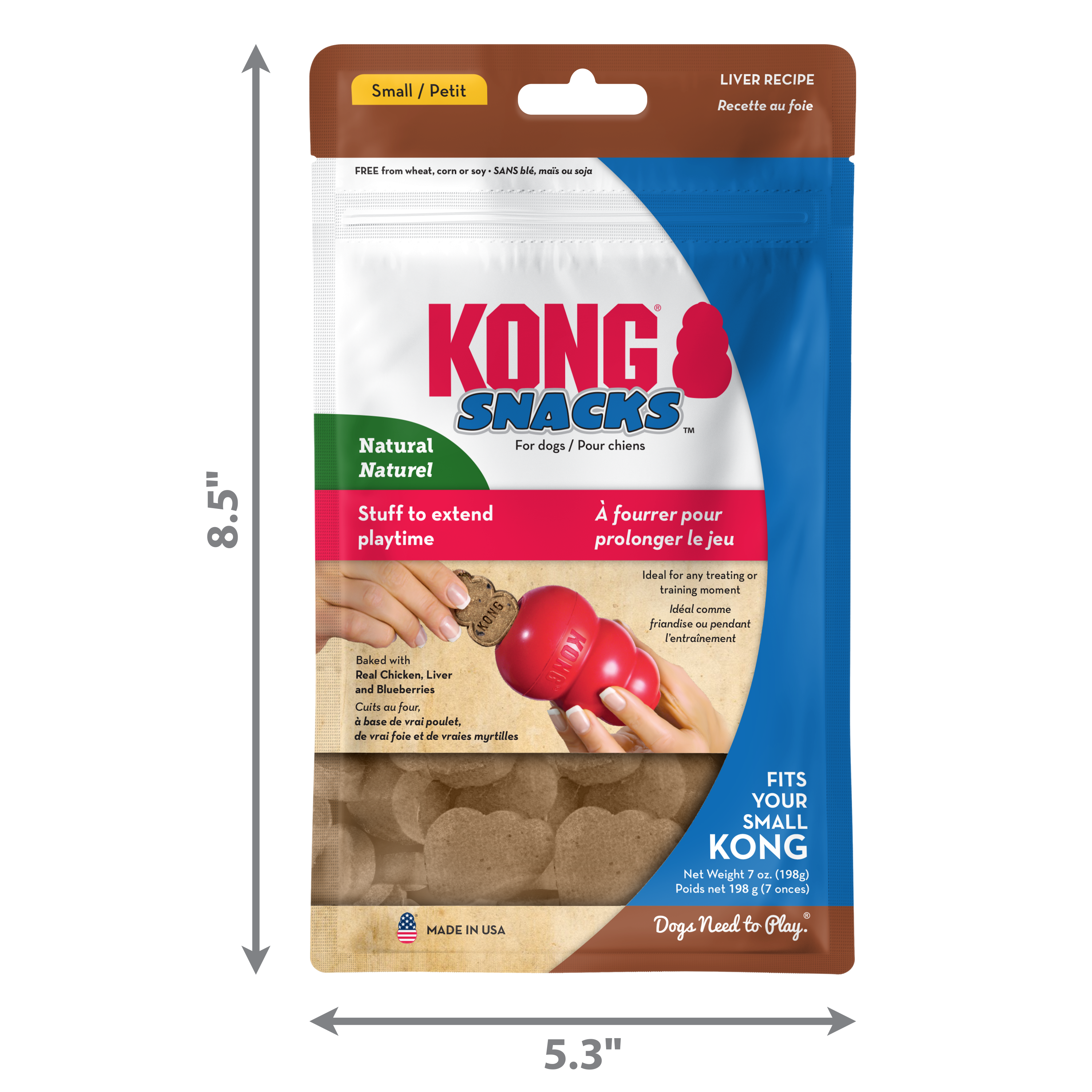 KONG Dog Snacks Liver Small