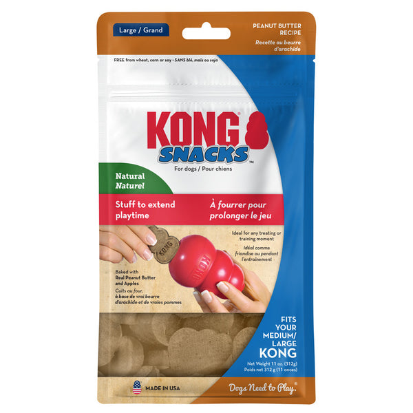 KONG Dog Snacks Peanut Butter Large