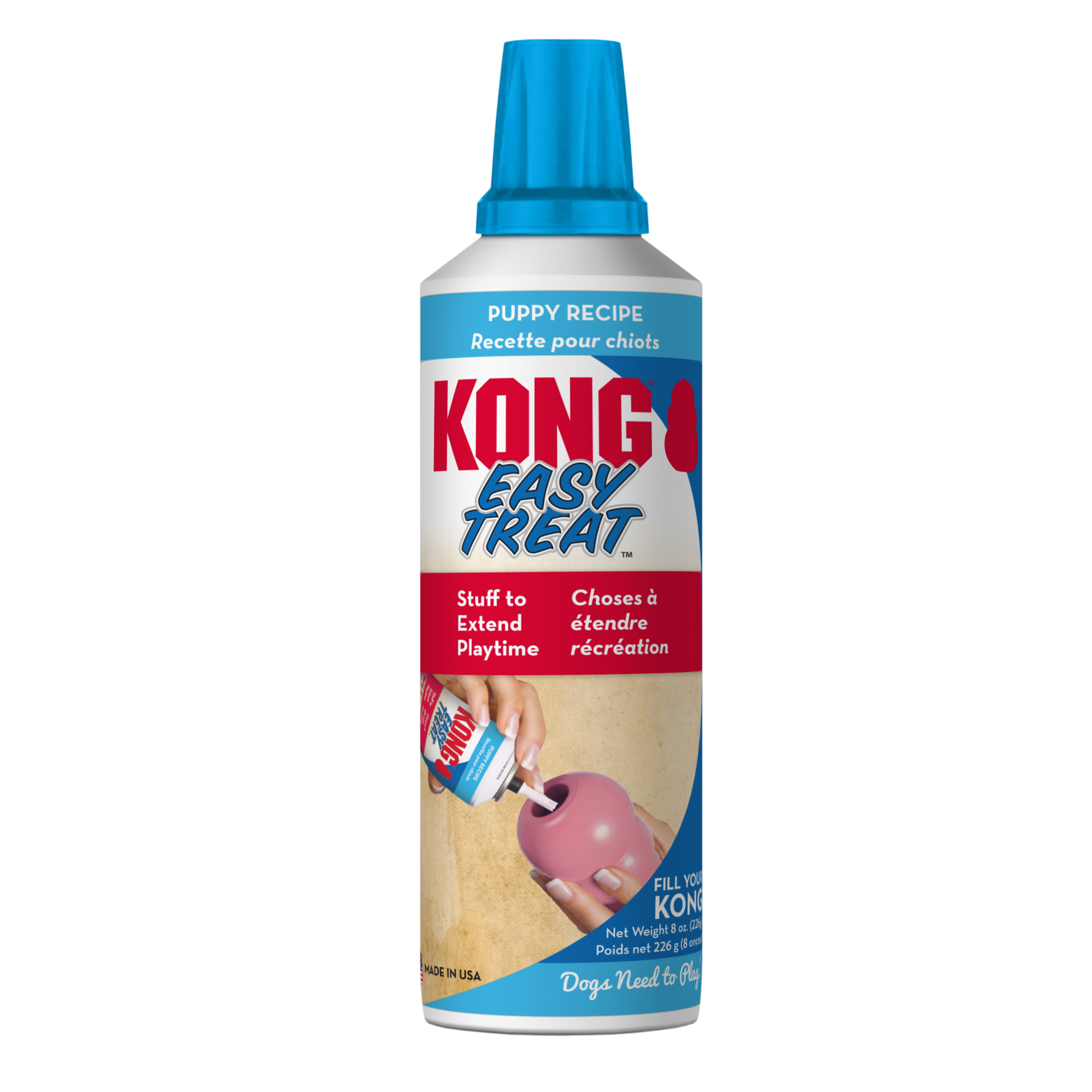 KONG Dog Easy Treat Puppy Paste Recipe 226g kong-dog-easy-treat-puppy-paste-recipe-226g
