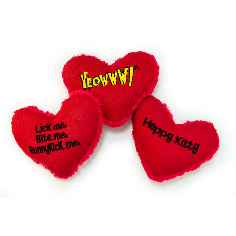 Yeowww! Catnip Cat Toys - Display Stand with 12 Hearrrt Attacks Assorted Toys 02