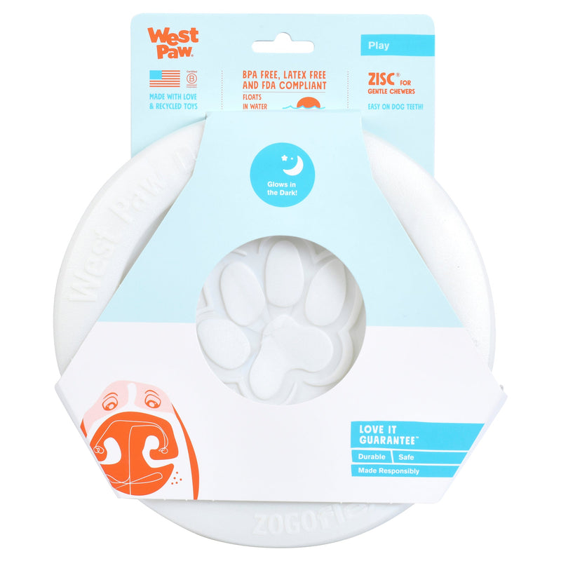 West Paw Zisc Flying Disc Fetch Dog Toy - Large by PeekAPaw
