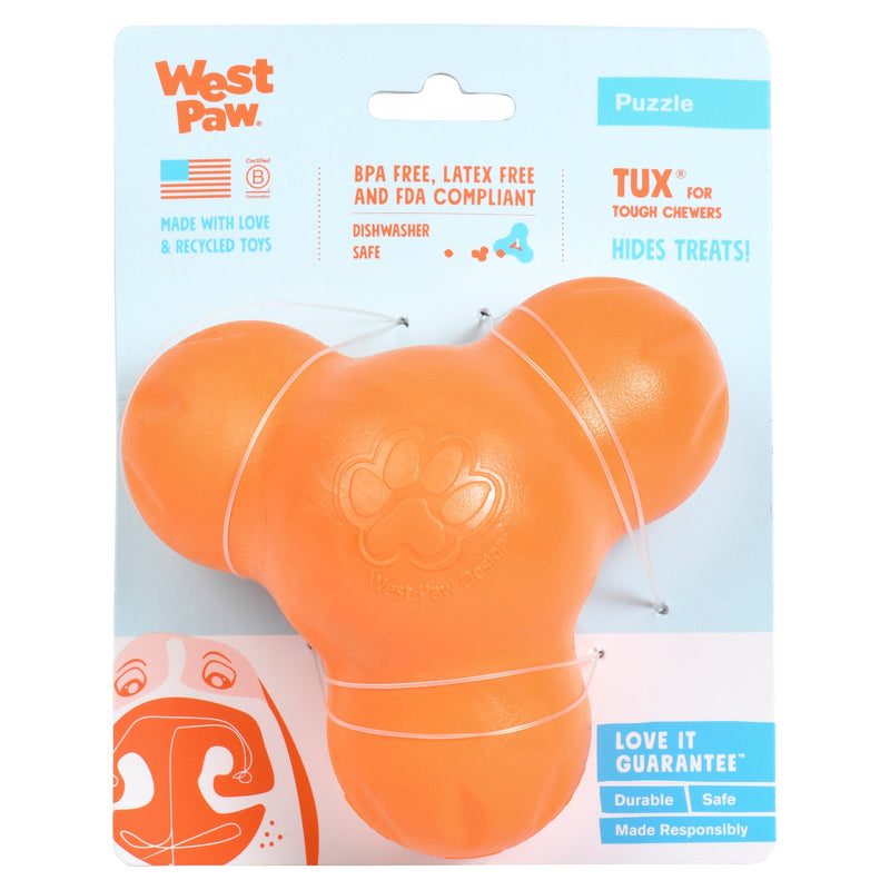 West Paw Tux Treat Dispenser for Tough Dogs - Large by PeekAPaw