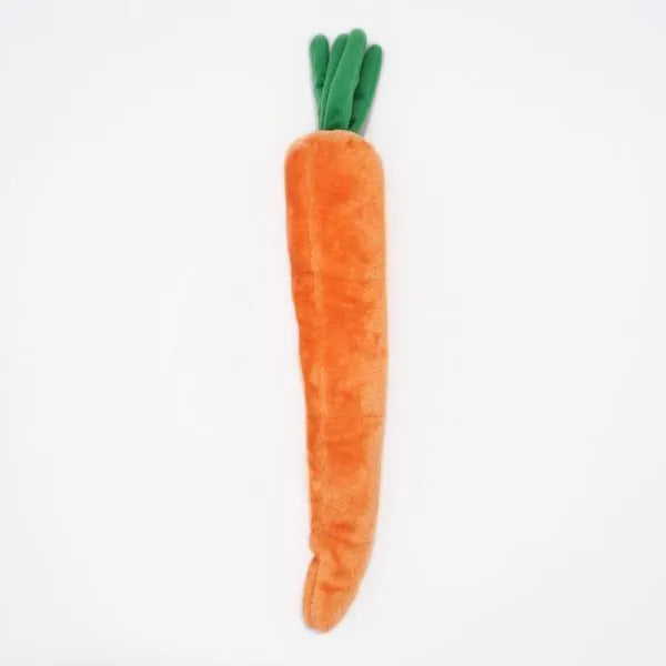 Zippy Paws Dog Toys Plush Jigglerz - Carrot 02