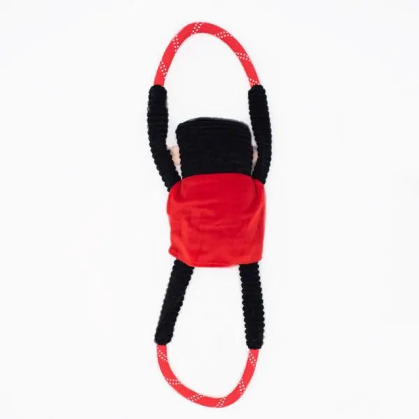 Zippy Paws Dog Toys Plush RopeTugz - Halloween Dracula 02