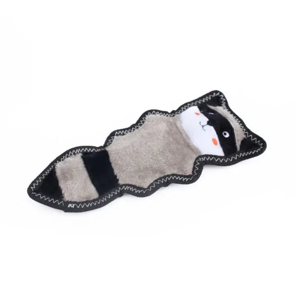Zippy Paws Dog Toys Skinny Peltz - Raccoon 02