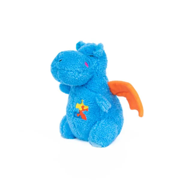 Zippy Paws Dog Toys Plush Cheeky Chumz - Drake the Dragon 01