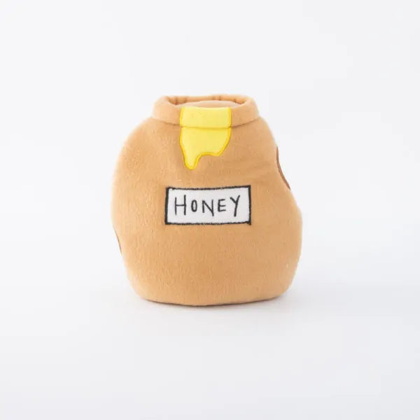 Zippy Paws Dog Toys Plush Burrow - Honey Pot 02