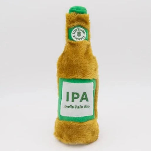 Zippy Paws Dog Toys Plush Happy Hour Crusherz Ipa