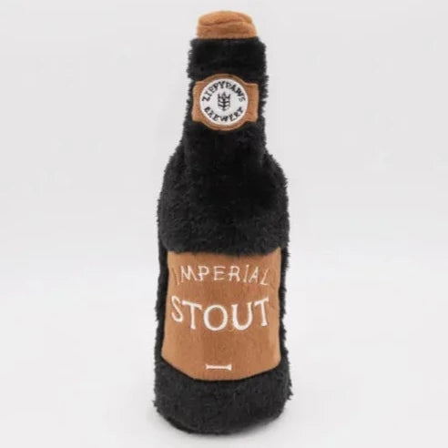 Zippy Paws Dog Toys Plush Happy Hour Crusherz Stout