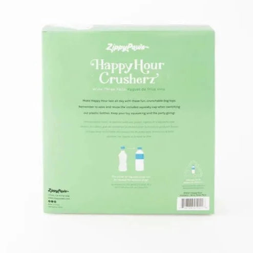 Zippy Paws Dog Toys Latex Happy Hour Crusherz 19